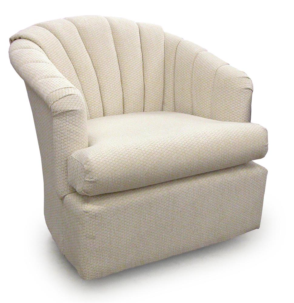 Best Home Furnishings Chairs - Swivel Barrel 2558 Elaine Swivel Barrel